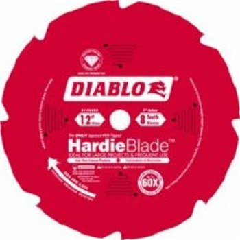 12" 8T PCD FIBER CEMENT BLADE