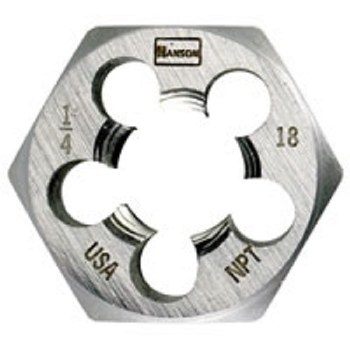 1/8" - 28 BSP, H.C.S. Hex 1" A