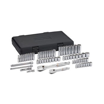 68pc SAE/MM SOCKET SET ¼" & 3/8DR