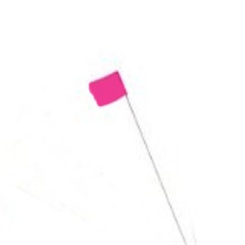 GLO PINK FLAGS 100PC