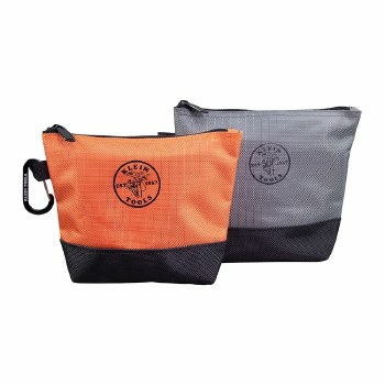 STAND UP ZIPPER BAG 2PK