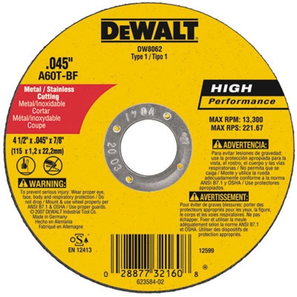 3" x 1/16" x 3/8" CUTOFF WHEEL Big Tool Store LLC