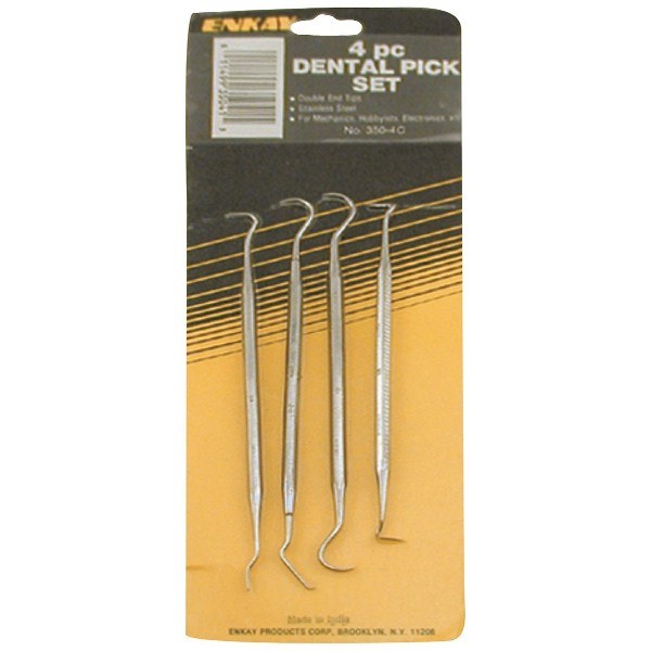 4PC DENTAL PICK SET Big Tool Store LLC