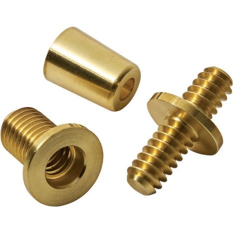 Silver Spare Part Solid Brass Tips and Ferrules Collars Ring Shaft Walking  Stick-Spare Part for Wooden Sticks Hardware Kit- Walking Cane
