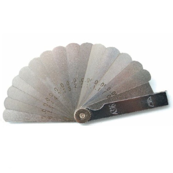 15 BLADE STANDARD FEELER GAUGE Big Tool Store LLC
