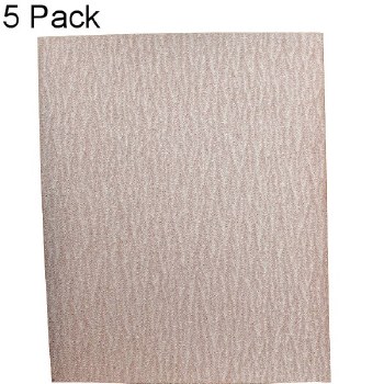 4½" x 5½" SAND PAPER 80G 5PK