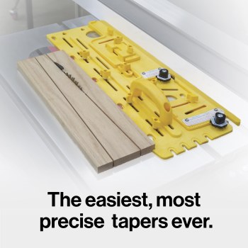 TAPERING JIG FOR TABLE SAW