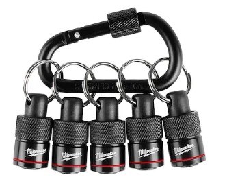5pc BIT HOLDER w/CARABINER