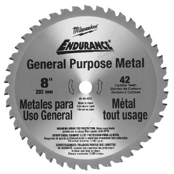 CIRC SAW BL METAL CUT 8" 42T
