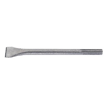 12" FLAT CHISEL RD HEX