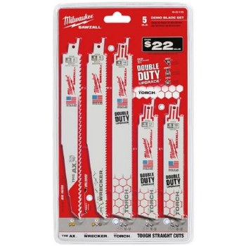 5pc DEMO SAWZALL BLADE SET