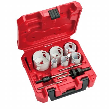 10pc ICE HOLE SAW KIT