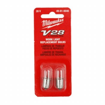 28v BULBS FOR FLASHLIGHT, PK 2