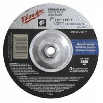 7X1/4X5/8-11GRINDING DISC