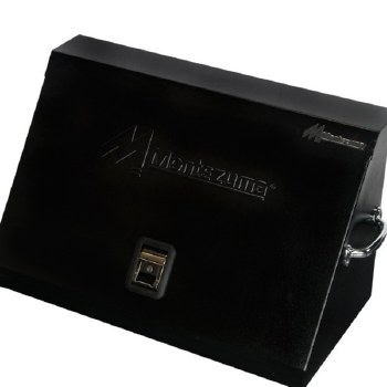 MED TOOL BOX BLACK STEEL