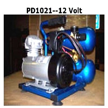 12V AIR COMP TWIN TANK