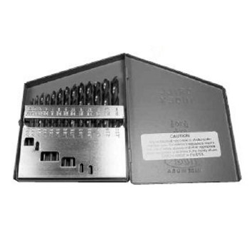 BLK DRL BITS 1/16-3/8 by 64ths