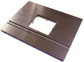 32"X24" CAST IRON TABLE FOR RT