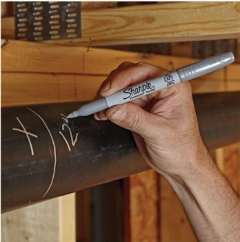 Silver Metallic Marker Fine