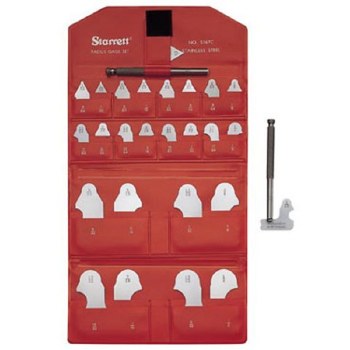 Radius Gages Set 24 gages with