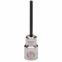 3/8" DR 1/8" SOCKET HEX BIT