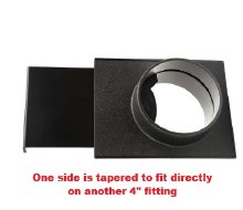 4" QUICK CONNECT BLAST GATE