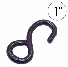 S-HOOK RBR COATED 1" X 3300#