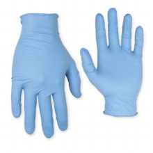 NITRILE DISPOSABLE GLOVES LG