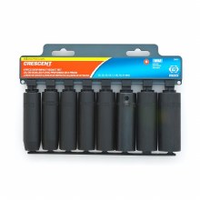 8PC 1/2" DR DEEP METRIC IMPACT SOCKET SET