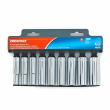9PC 3/8" DR DEEP METRIC SOCKET SET