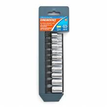 10PC 1/4" DR STANDARD SAE SOCKET SET
