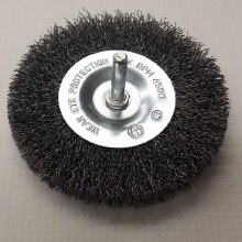 1-1/2" WHEEL BRUSH, STEEL