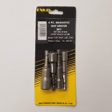 4PC MAGNETIC NUT SETTERS