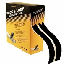 3/4" x 15' VELCRO BLACK