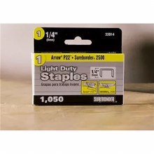 #1 LD 1/4" STAPLES 1050/BOX