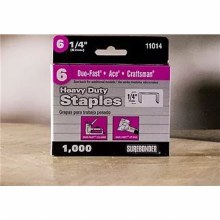 #6 HD 1/2" STAPLES 1000/BOX