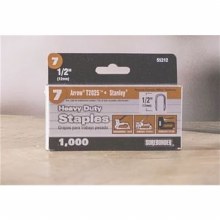 #7 HD 1/2" STAPLES 1000/BOX