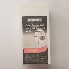 1-1/4" GALV COIL RFG NAILS 480