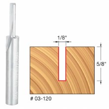 1/8" x 5/8" SINGLE FLUTE BIT