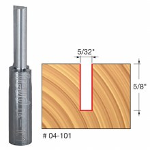 5/32" x 5/8" TWO FLUTE BIT