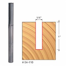 1/4" x 1" TWO FLUTE BIT