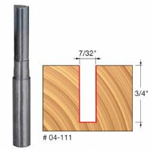 7/32" x 3/4" TWO FLUTE BIT