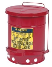 6 GAL OILY RAG CAN W/LEVER