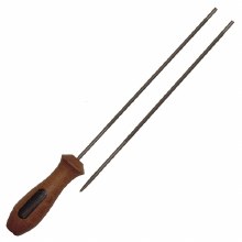 5/32" FILE W/ HANDLE 2PK