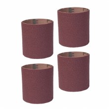 4 COARSE DRUM SLEEVES 80 GRIT