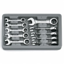10PC STUBBY GEAR WRENCH SET 10-19 MM