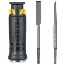 SDS Chisel Bit Set w/ Hndl 3PC