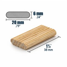 6mm LooseTenons 75pcs