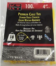 4" YELLOW ULTRA LIGHT DUTY, 10