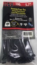 5.7" LIGHT DUTY, UV BLACK, 100
